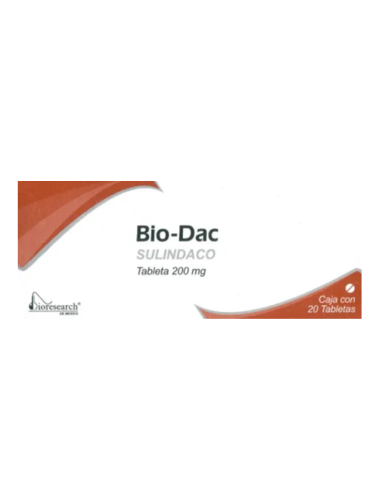 BIO-DAC (SULINDAC) 200MG 20TABLETS