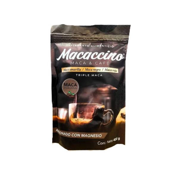 MACACCINO (PERUVIAN MACA) COFFEE POWDER 400G