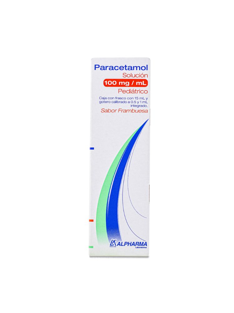 PARACETAMOL (Alpharma) SOL. PED. FCO. GOTERO 15 ML. 100 MG/1 ML.