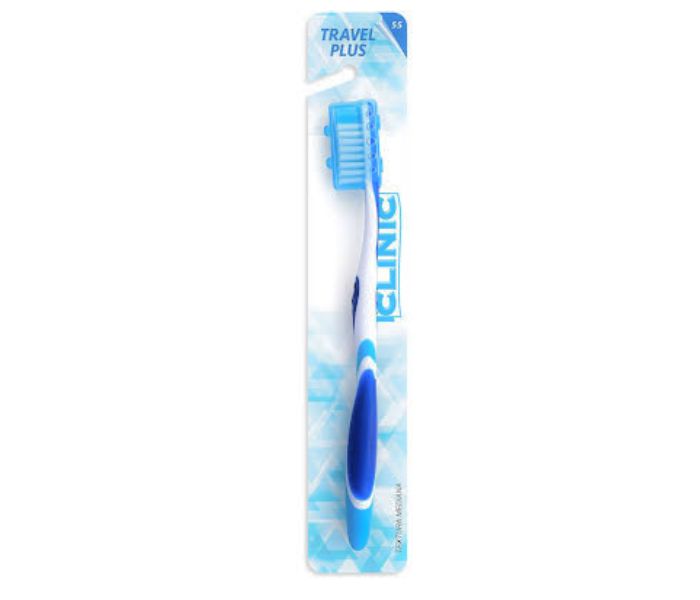 CEPILLO DENTAL CLINIC ADULTO TRAVEL PLUS 1 PIEZA