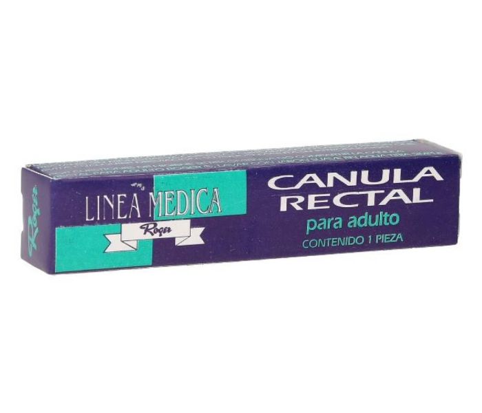 CÁNULA RECTAL P/ADULTO (ROGER) 1 PIEZA