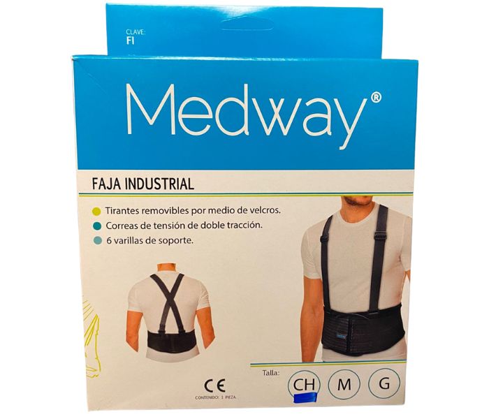 FAJA INDUSTRIAL (MEDWAY) TALLA CHICA 1 PZA