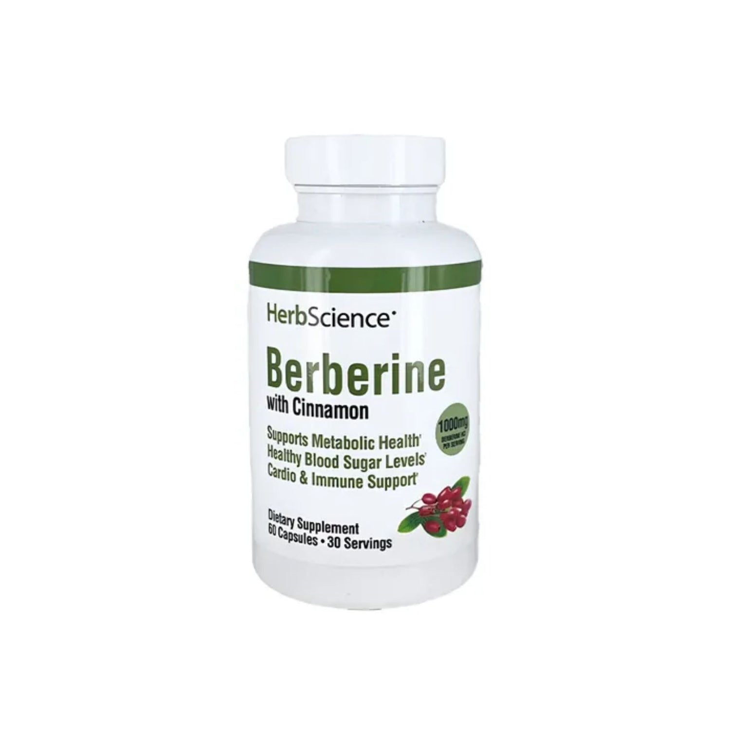 BERBERINE (Herbscience) CANELA 60 CÁPSULAS
