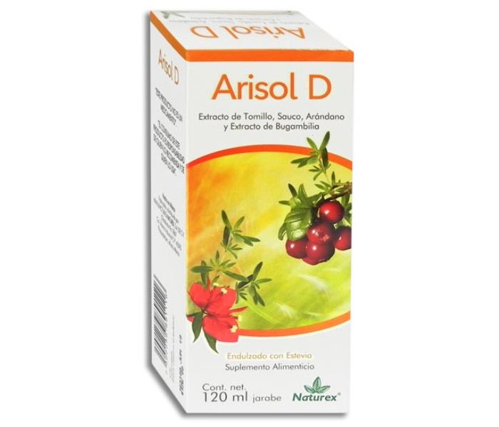 ARISOL D JARABE 120 ML