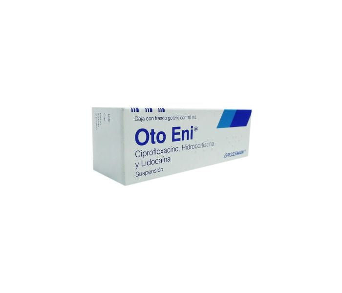 OTO ENI (Ciprofloxacin/Hydrocortisone/Lidocaine) suspension 10ml