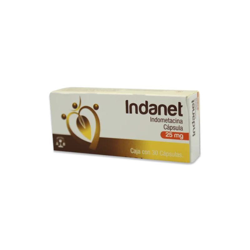 INDANET (INDOMETHACIN) 25MG 30CAPS