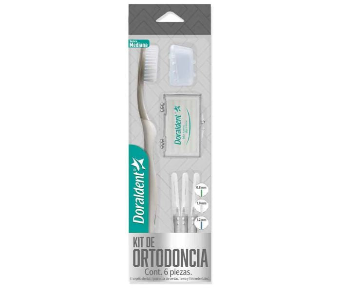 KIT ORTODONCIA DORALDENT 6 PIEZAS