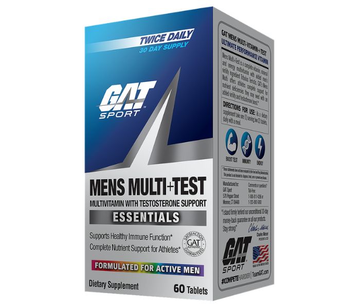 GA MULTI-VITAMIN + TEST 60 TABS