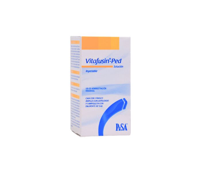 VITAFUSIN-PED 1 VIAL AND 1 AMPULE WITH DILUENT