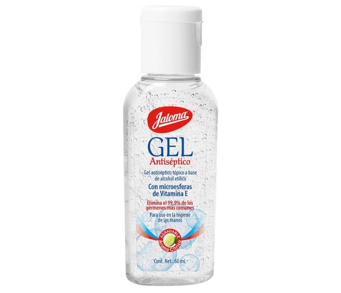 GEL ANTIBACTERIAL P/MANOS AL 70% (JALOMA) FCO 60 ML