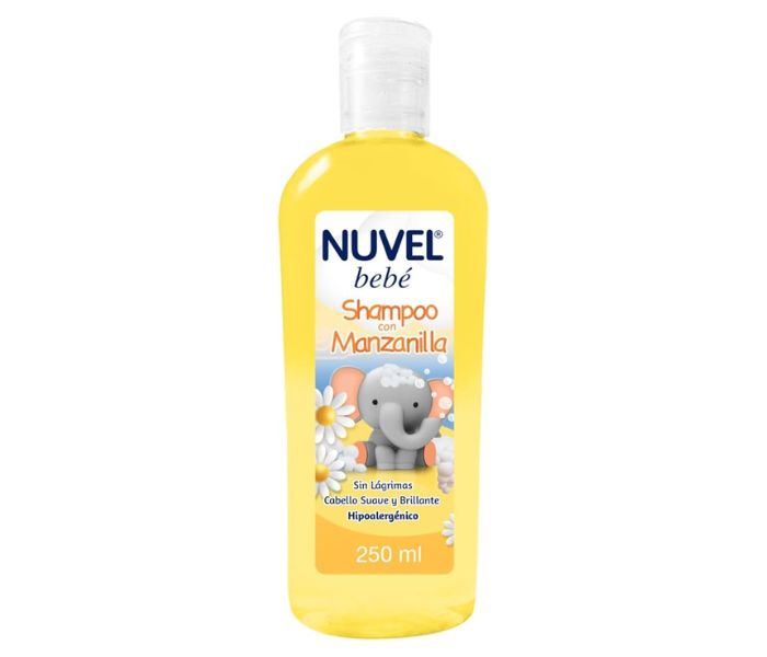 SHAMPOO NUVEL P/BEBÉ DE MANZANILLA 250 ML