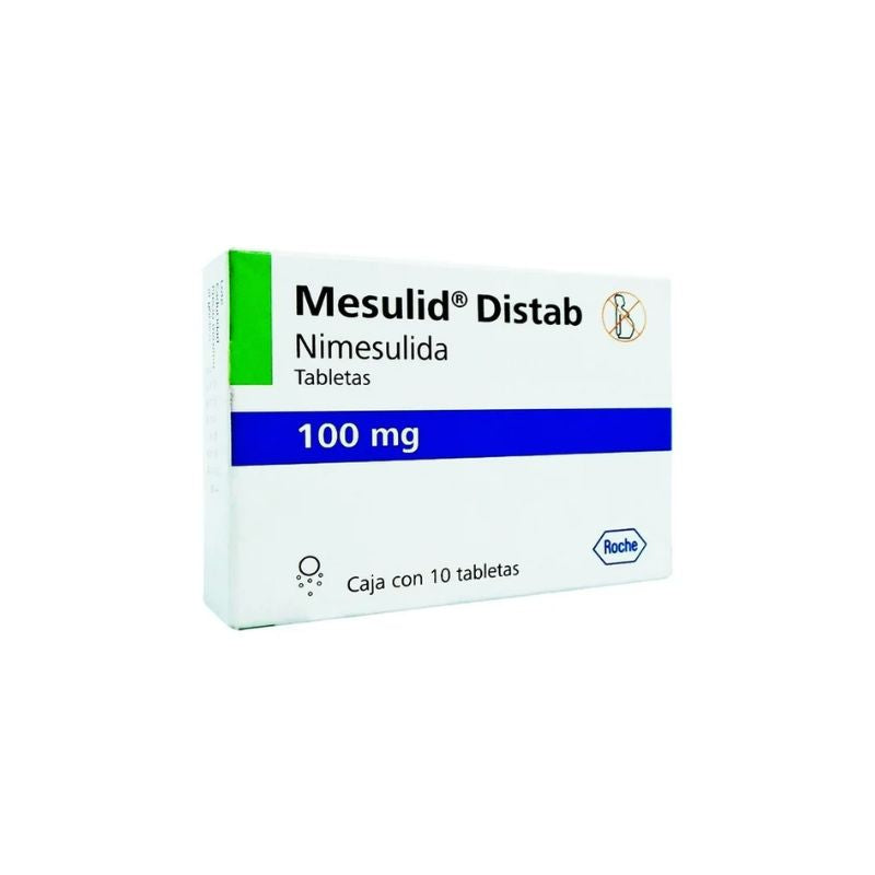 MESULID DISTAB (NIMESULIDE) 10 TABS 100MG