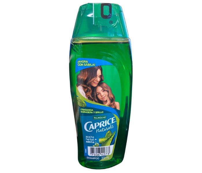 SHAMPOO CAPRICE NATURALS ACEITE HERBAL + SÁBILA 200 ML