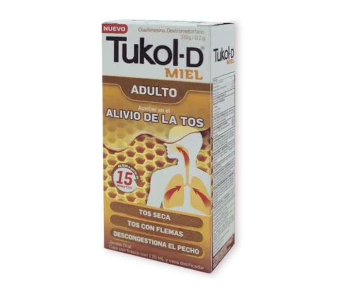 TUKOL-D ADULTO MIEL JBE 120ML