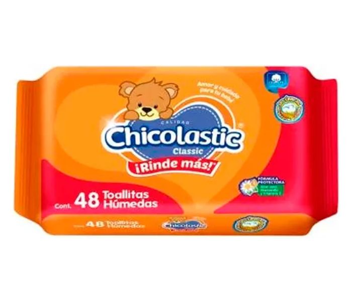 TOALLITAS HUMEDAS CHICOLASTIC 48 PIEZAS