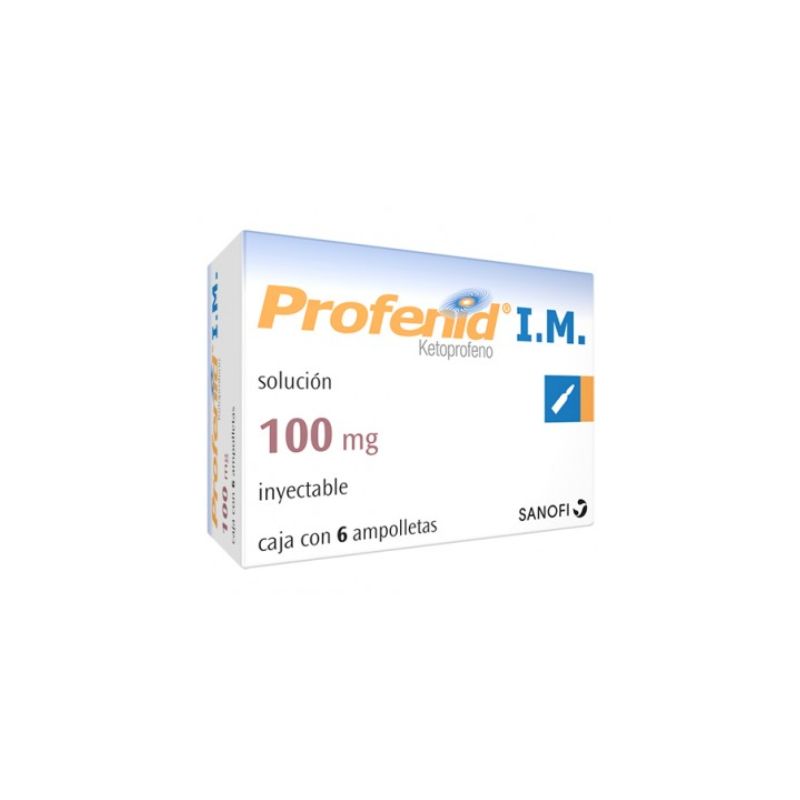 PROFENID I.M. (ketoprofen) 100mg 6 AMPOULES
