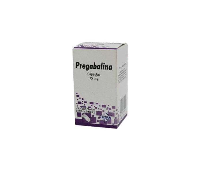 PREGABALIN 75MG 28 TAB ULTRA