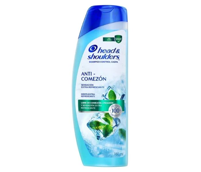SHAMPOO HEAD & SHOULDERS CONTROL CASPA ANTI-COMEZÓN 180 ML