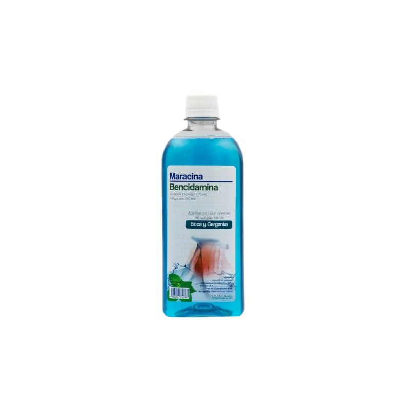 Maracina (Benzydamine) 150mg Solution Bottle with 360ml