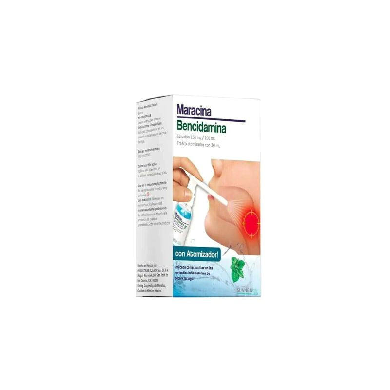 Maracina (Benzydamine) 150mg Spray 30ml