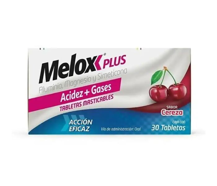 MELOX PLUS ANT-GAS CZA 30 TAB MAST