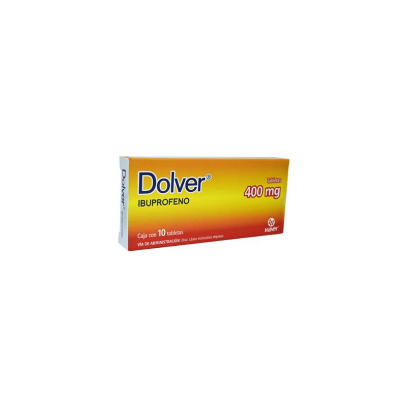 DOLVER 400MG (IBUPROFEN) WITH 10 TABLETS