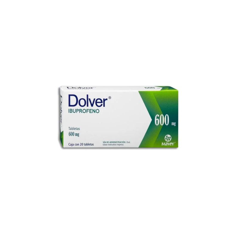 DOLVER 600MG (IBUPROFEN) WITH 20 TABLETS
