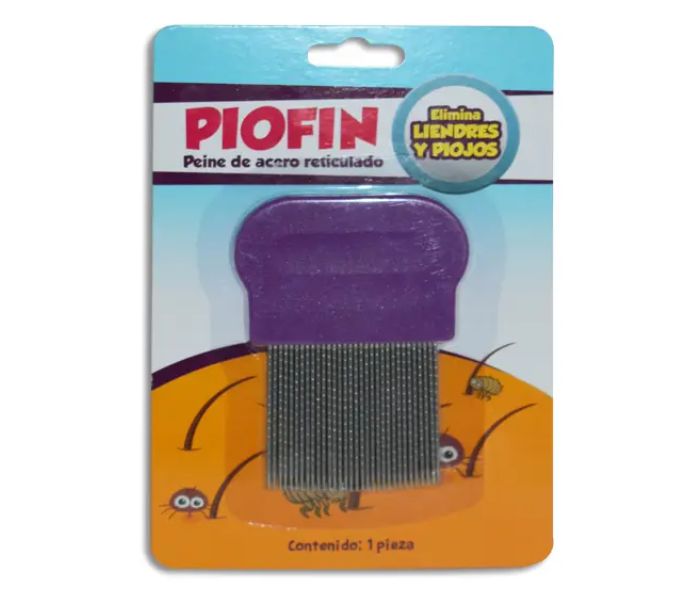PEINE DE ACERO RETICULADO PIOFIN 1 PIEZA
