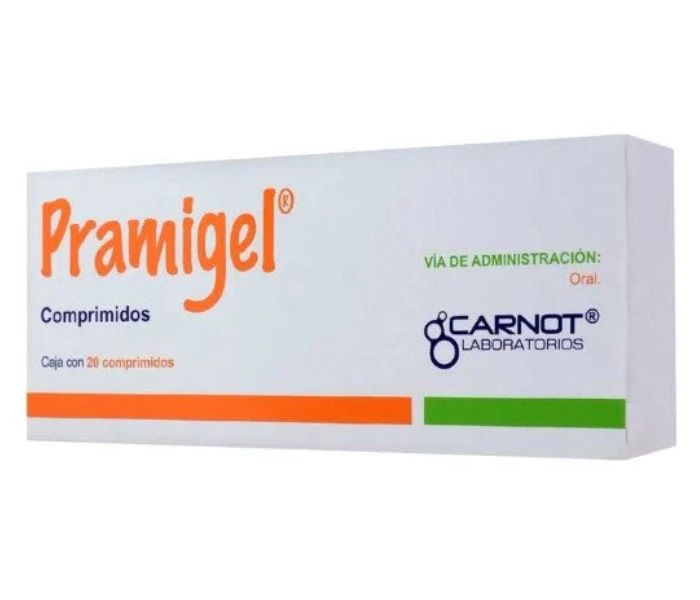 PRAMIGEL 20 COMPRIMIDOS