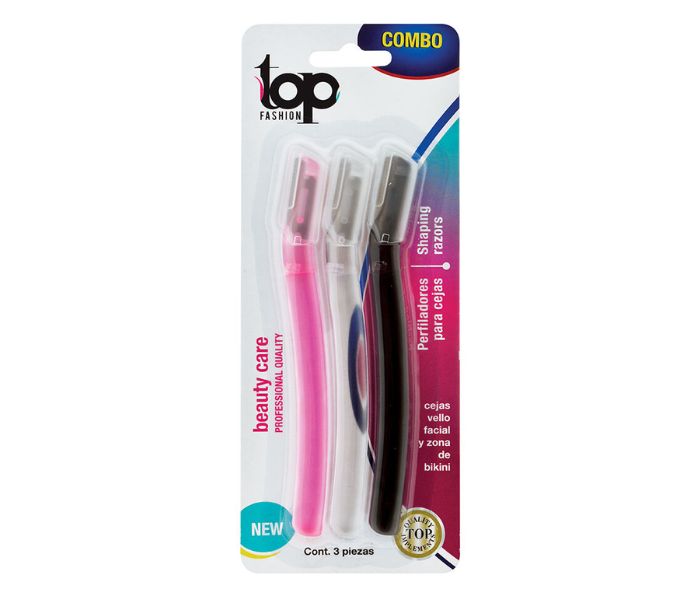PERFILADORES CEJAS TOP FASHION 3 PIEZAS