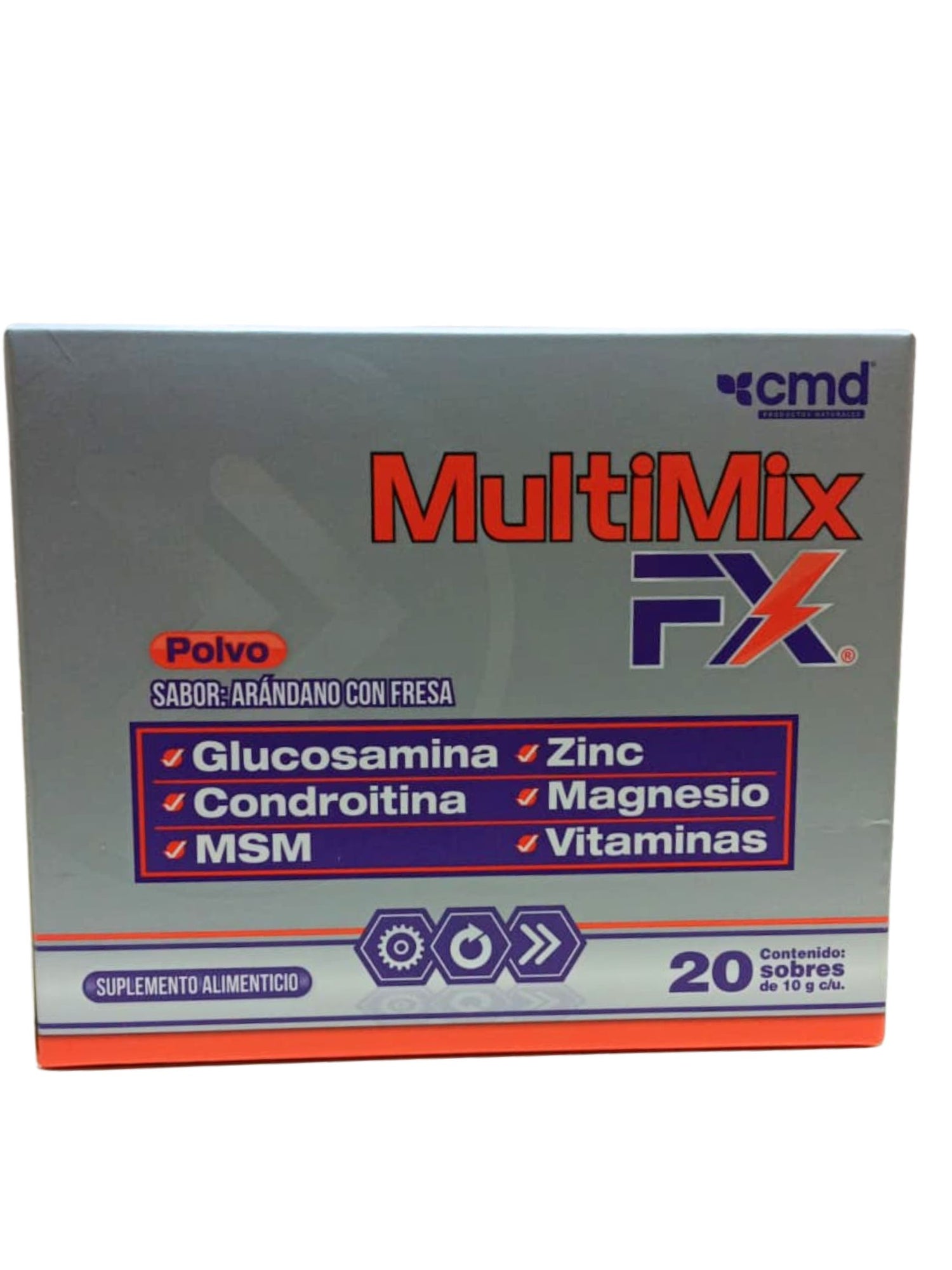 MULTIMIX FX CRANBERRY STRAWBERRY FLAVOR W/20 SACHETS