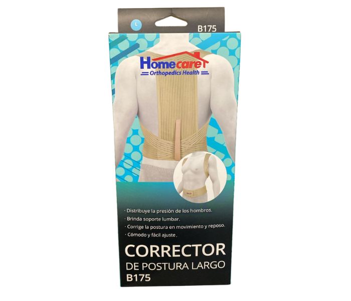 CORRECTOR DE POSTURA (HOMECARE) TALLA LARGO 1 PZA