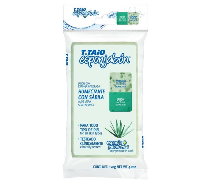 ESPONJABON HUMECTANTE CON SÁBILA 120G
