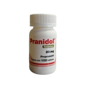PRANIDOL (PROPRANOLOL) 20MG 100 TABLETS