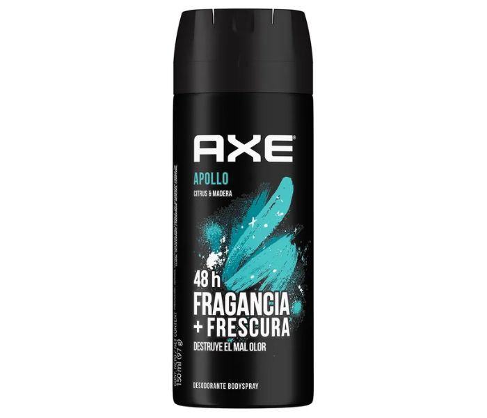 DESODORANTE BODYSPRAY AXE APOLLO AEROSOL CITRUS Y MADERA 150 ML