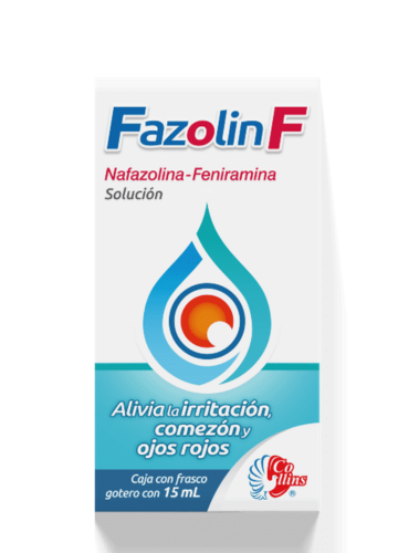 FAZOLIN F (NAPHAZOLINE-PHENIRAMINE) SOLUTION 15ML