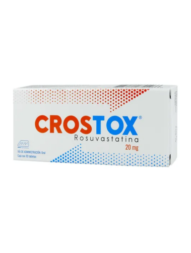 CROSTOX (ROSUVASTATIN) 20MG 30TABLETS