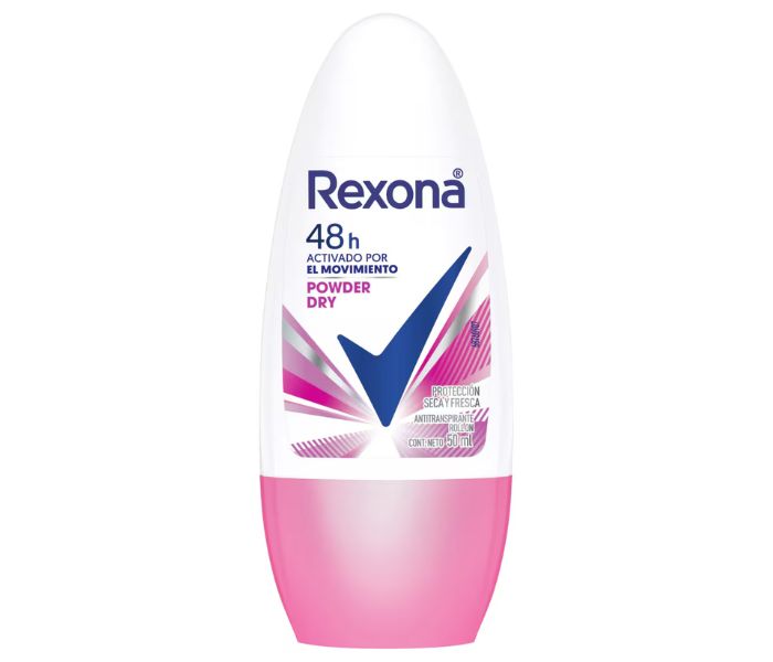 DESODORANTE ANTITRANSPIRANTE REXONA POWDER ROLL 50 ML