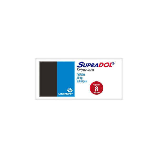 SUPRADOL SUBLIN 30MG 8TAB