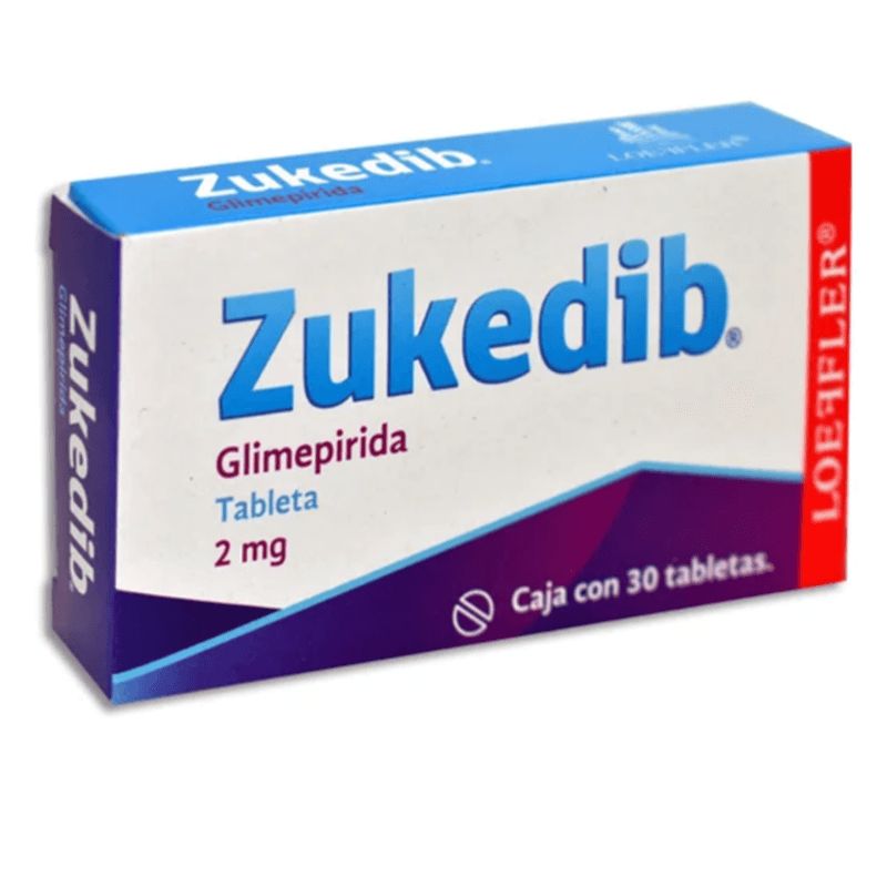 ZUKEDIB (GLIMEPIRIDE) 2MG 30 TABLETS
