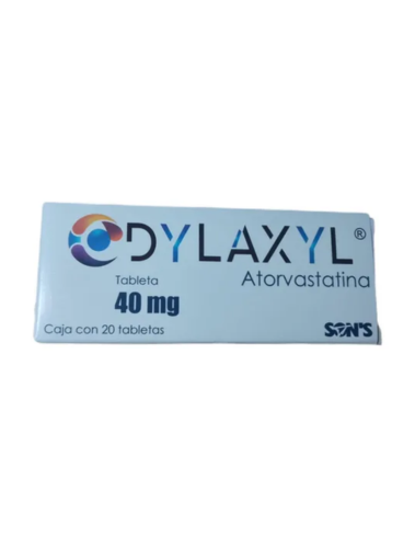 DYLAXYL (ATORVASTATIN) 40MG 20 TABLETS