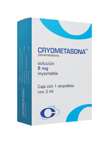 CRYOMETASONA (DEXAMETHASONE) 8MG 1 AMPOULE
