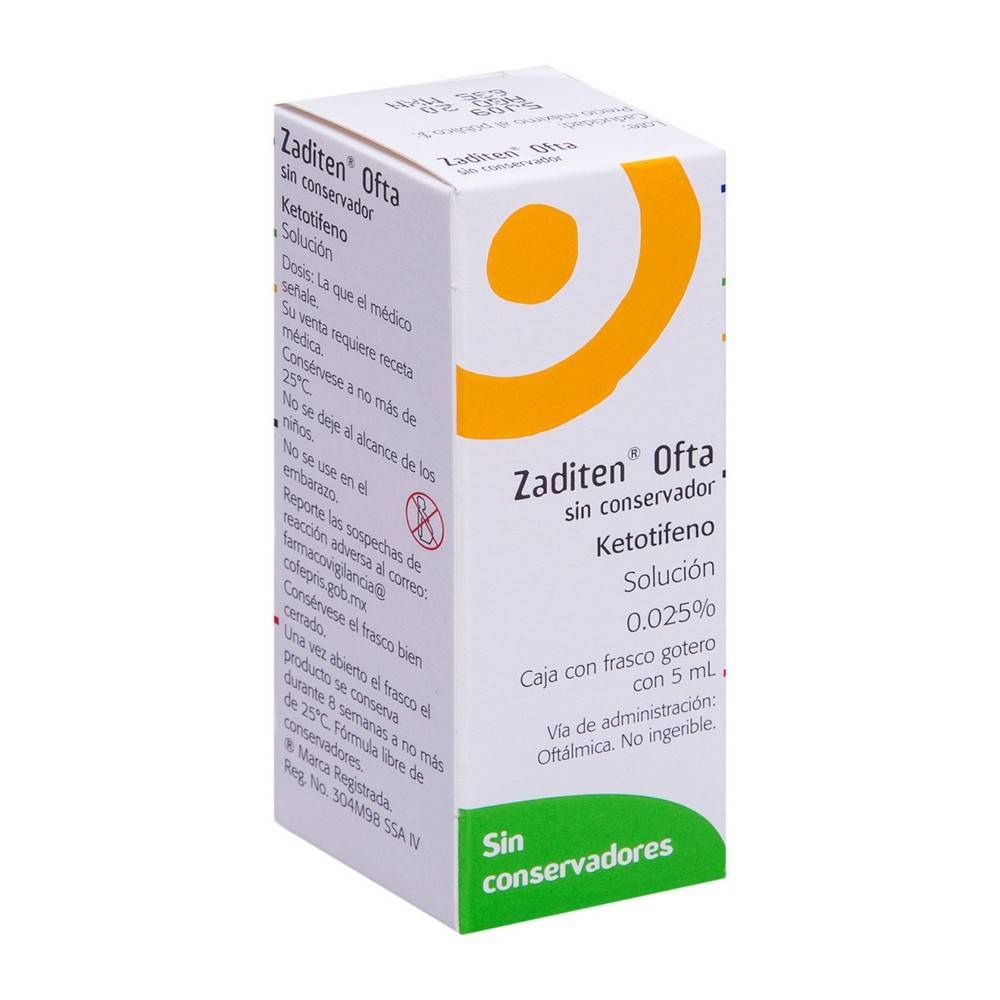 ZADITEN OFTA SOL 0.025%