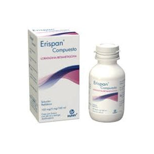 ERISPAN COMPOUND PEDIATRIC SOLUTION 60 ML 100/5 MG