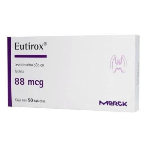 EUTHYROX (LEVOTHYROXINE SODIUM) 88MCG 50TAB