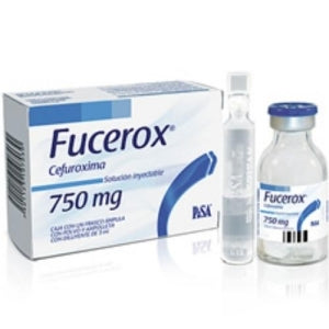 FUCEROX (CEFUROXIME) 750MG INJECTABLE SOLUTION
