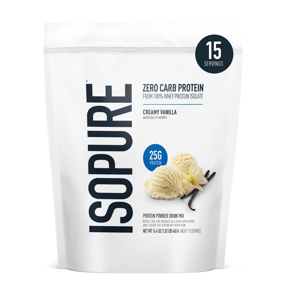 ISOPURE ZERO CARB 1LB VAINILLA CREMOSA 15 SERVICIOS