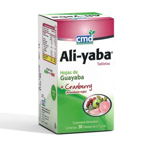 ALI-YABA (GUAVA LEAF AND CRANBERRY) 10MG 30 TABLETS