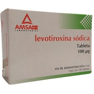 LEVOTHYROXINE SODIUM (LEVOTHYROXINE SODIUM) 100MCG 100 TABLETS