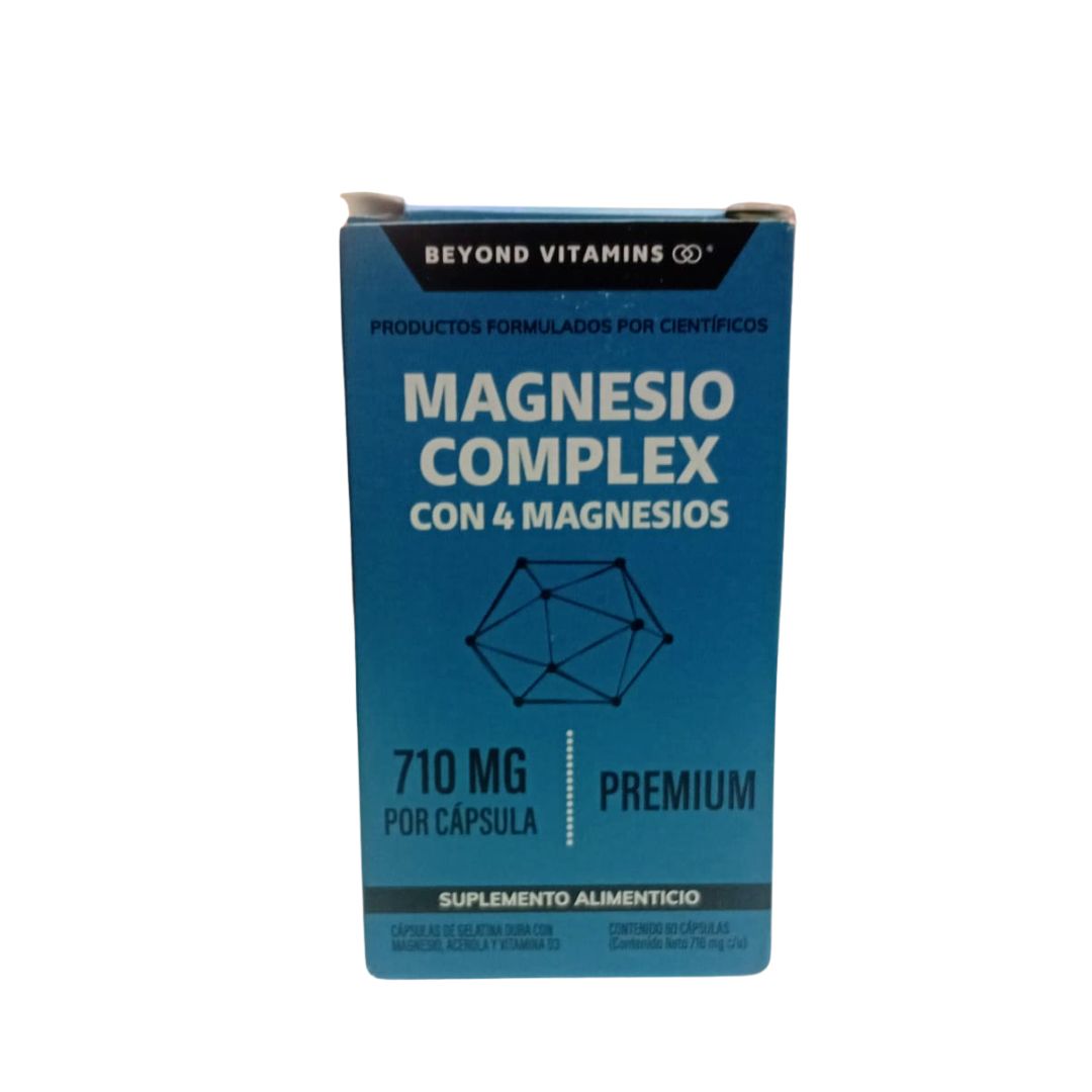 MAGNESIUM COMPLEX WITH 4 MAGNESIUMS 60 CAPS 710 MG